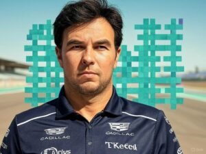 Checo Pérez en Platicas con Cadillac