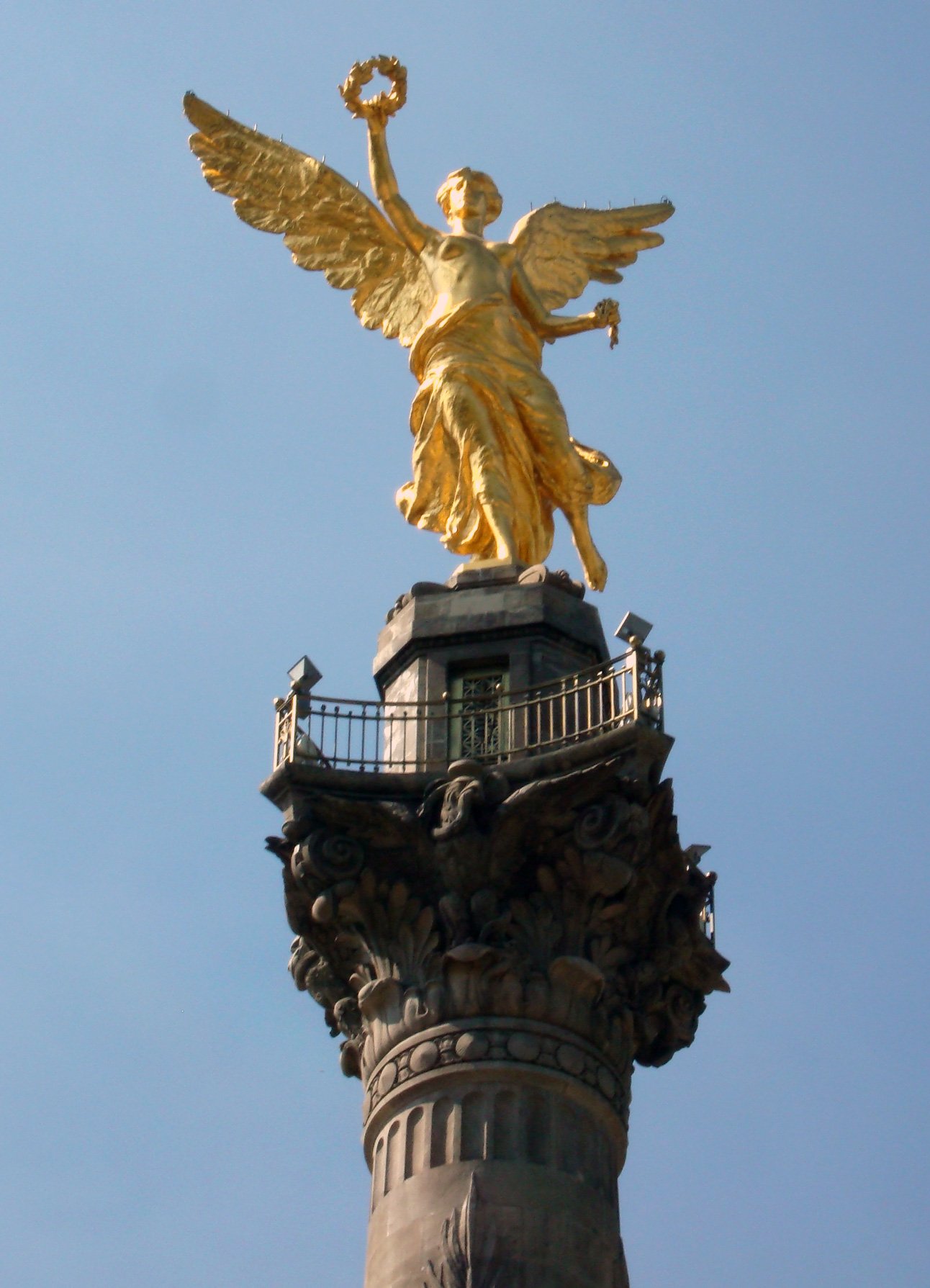 Ángel de la Independencia en Paseo de la Reforma, Ciudad de México