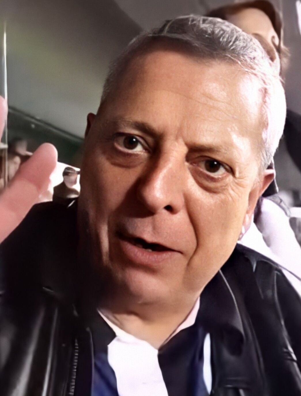 César Bono sonríe en una grabación de 2015