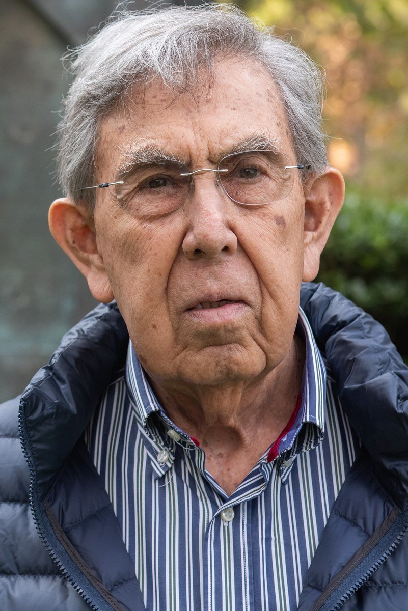 Cuauhtémoc Cárdenas Solórzano en febrero de 2022