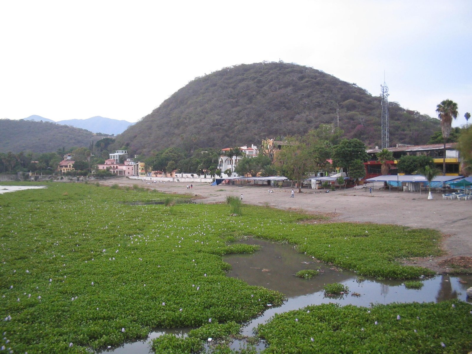 Vista del Lago de Chapala, en Jalisco