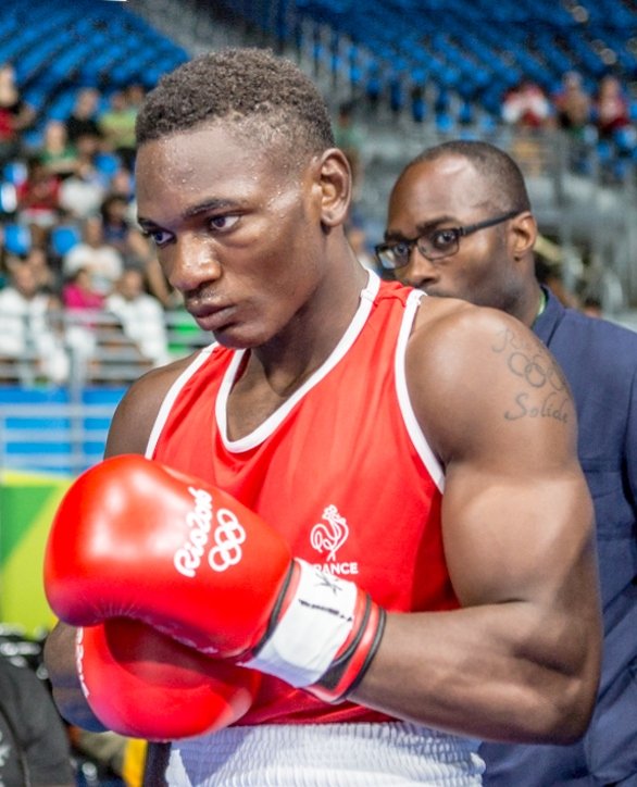 El boxeador Christian Mbilli en los Juegos Olímpicos de Río 2016