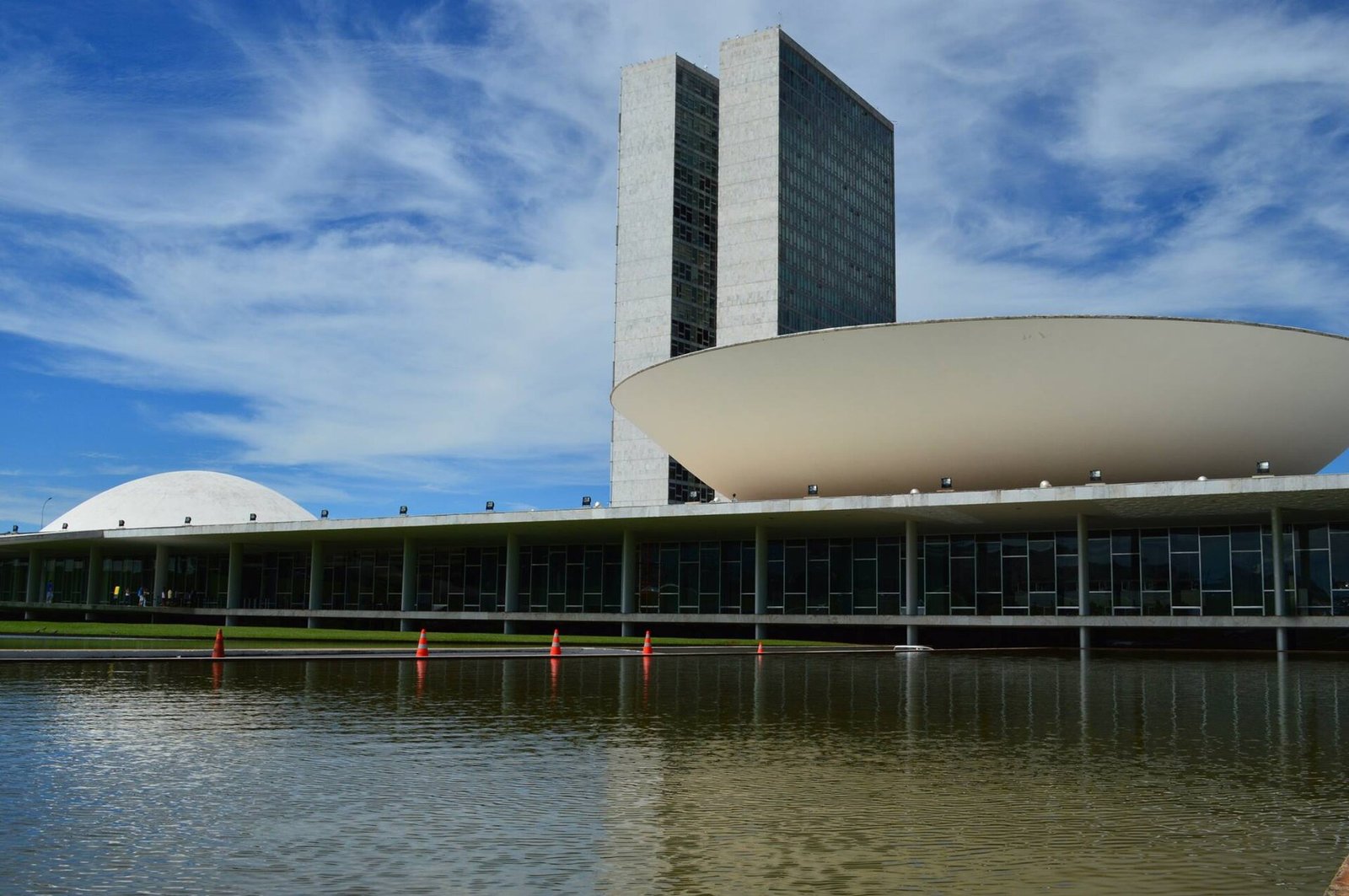 Edificio del Congreso Nacional de Brasil en Brasilia