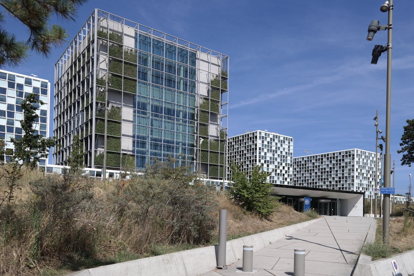 Edificio de la Corte Penal Internacional en La Haya, Países Bajos