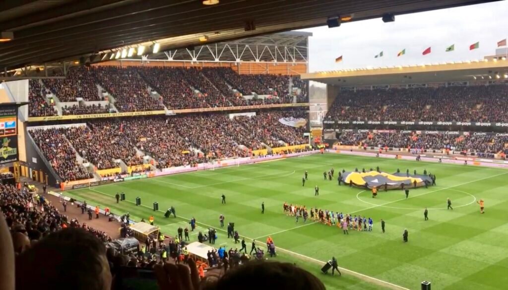 Estadio Molineux, casa del Wolverhampton Wanderers, en Inglaterra
