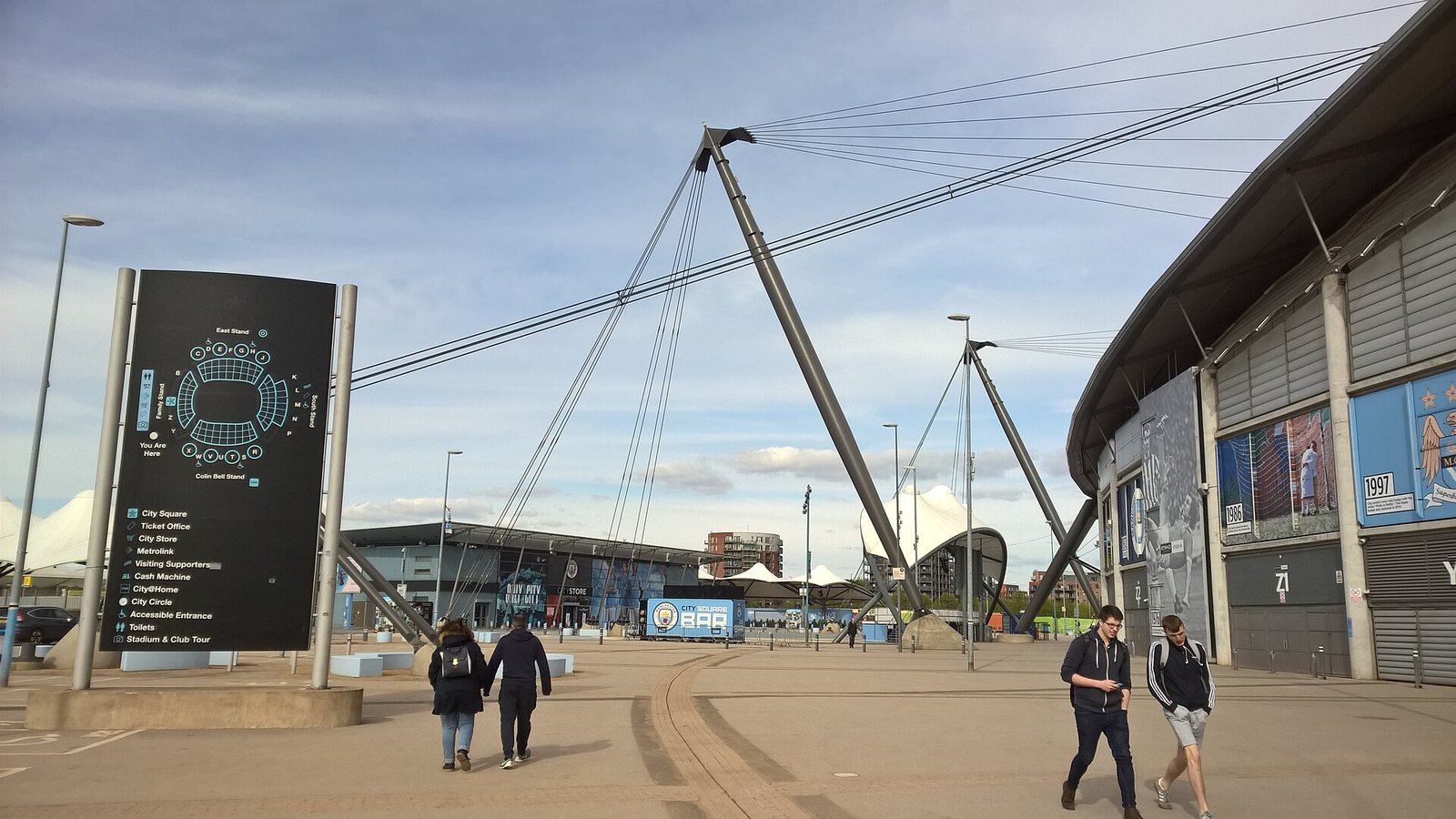 Exterior del Etihad Arena en la isla de Yas, Abu Dabi