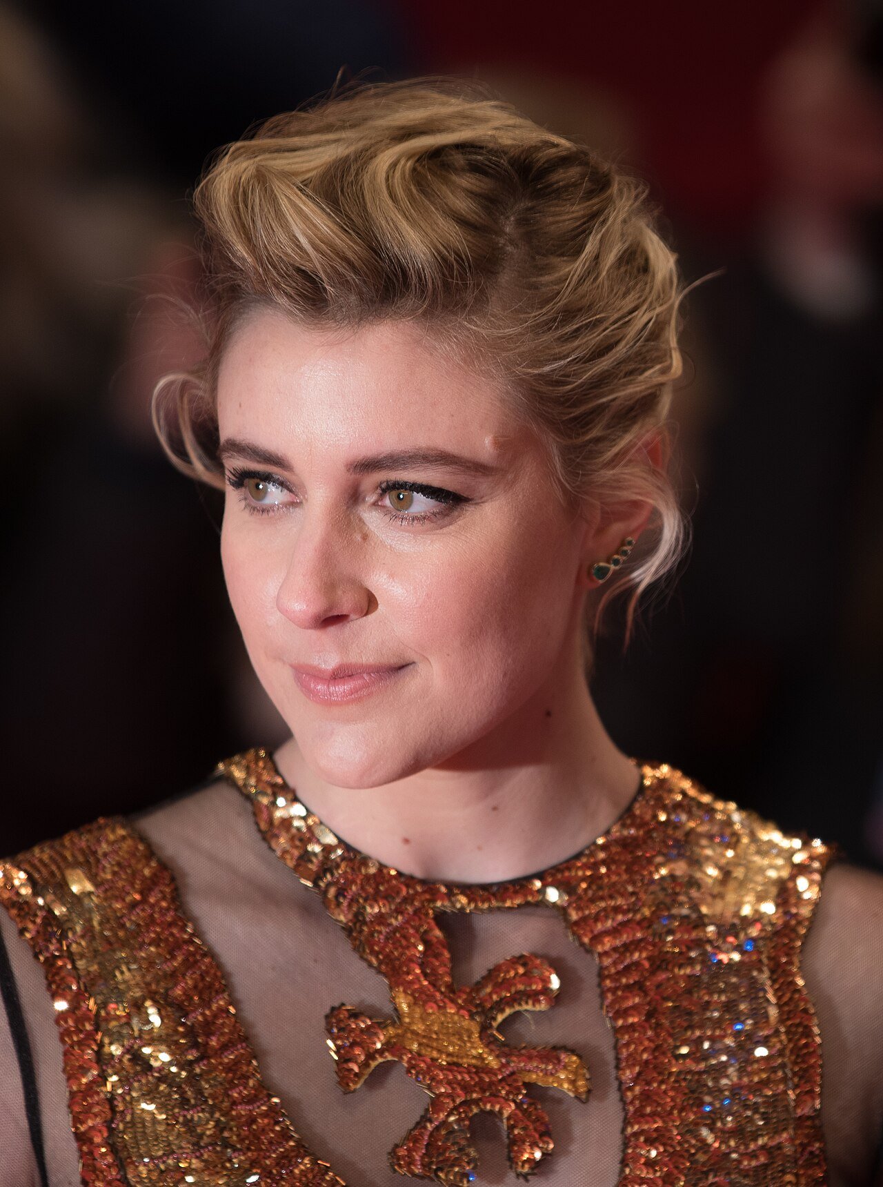 Greta Gerwig en la alfombra roja del Festival de Berlín 2018