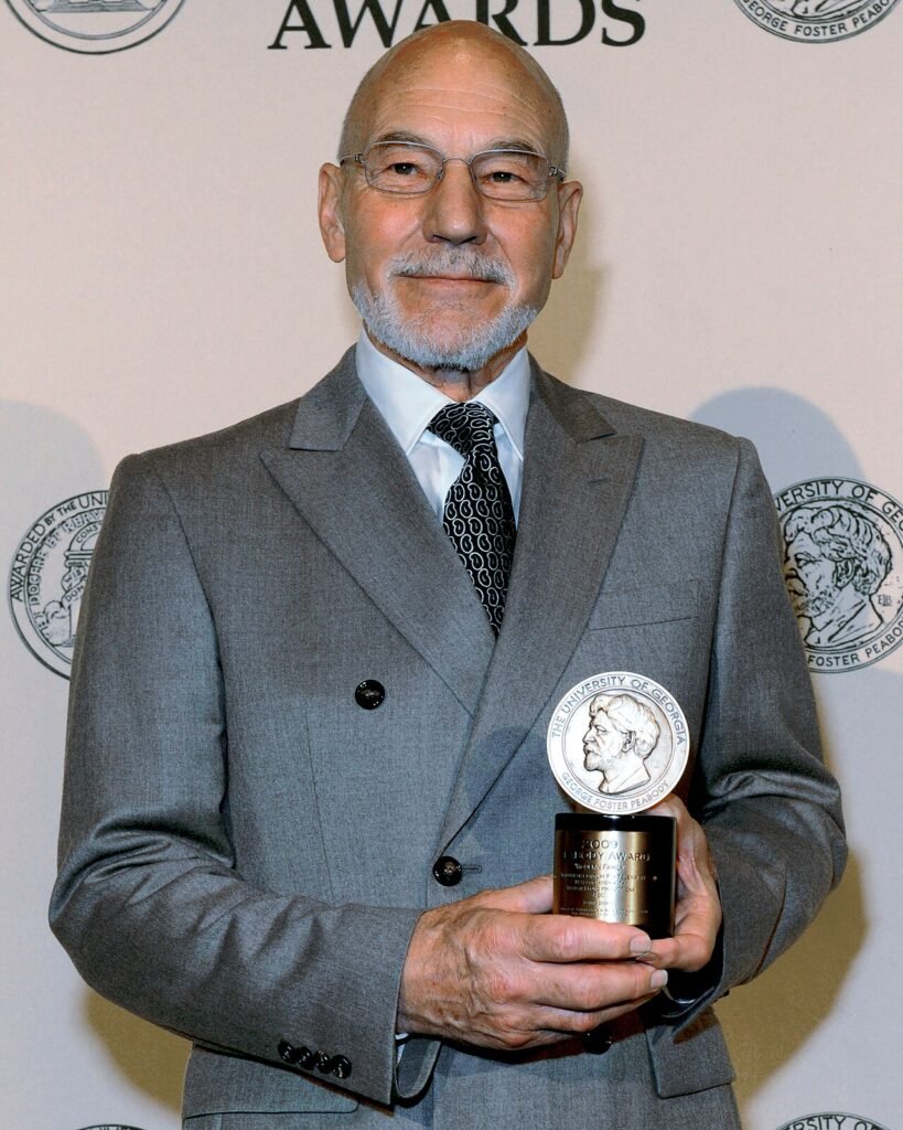 Patrick Stewart en los Premios Peabody de 2012