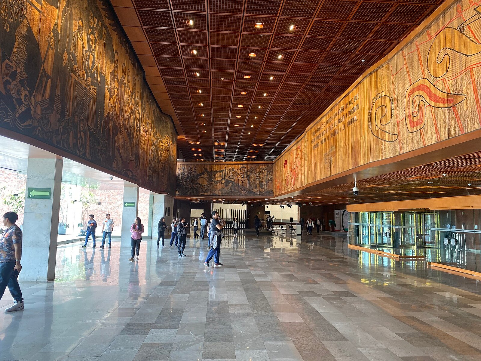 Interior del Palacio Legislativo de San Lázaro