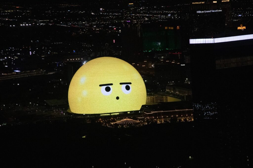 El Sphere de Las Vegas, recinto donde Metallica presenta su residencia