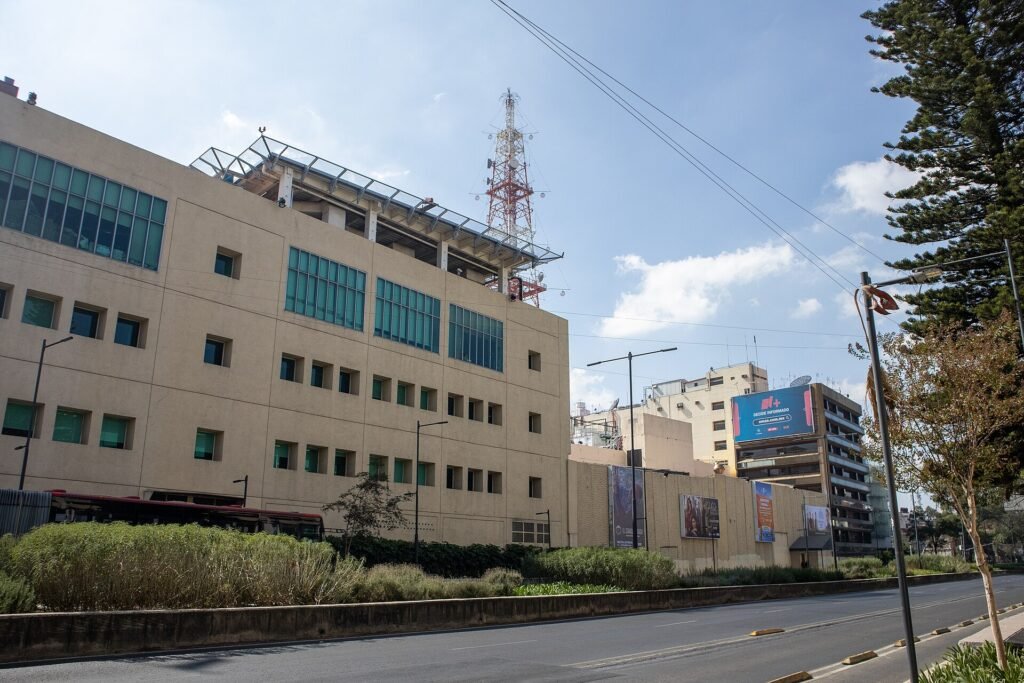 Edificio de oficinas de Televisa Chapultepec en la Ciudad de México