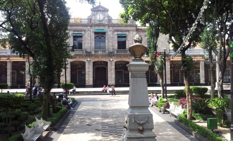 Palacio Municipal de Tlalpan en la Ciudad de México